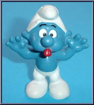 Naughty Smurf from Smurfs - Basic Series manufactured by Peyo [Loose]