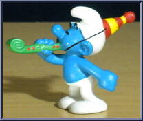 Party Smurf from Smurfs - Basic Series manufactured by Peyo [Loose]