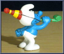 Party Smurf from Smurfs - Basic Series manufactured by Peyo [Loose]