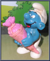 Surprise Cone Smurf from Smurfs - Basic Series manufactured by Peyo [Loose]