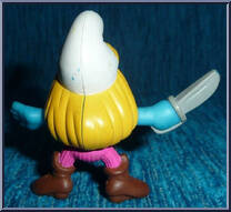Smurfette (Pirate) from Smurfs - Smurfettes manufactured by Peyo [Loose]
