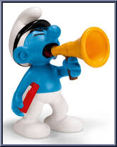Producer Smurf from Smurfs - Basic Series manufactured by Peyo [Loose]