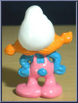 Sassette (Hands on Hips) from Smurfs - Basic Series manufactured by Peyo [Loose]