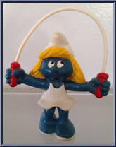 Smurfette (Jump Roper) from Smurfs - Smurfettes manufactured by Peyo [Loose]
