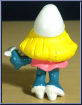 Smurfette (Secretary) from Smurfs - Smurfettes manufactured by Peyo [Loose]