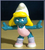 Smurfette (Aerobics) (Standing) from Smurfs - Smurfettes manufactured by Peyo [Loose]
