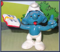 Teacher Smurf from Smurfs - Basic Series manufactured by Peyo [Loose]