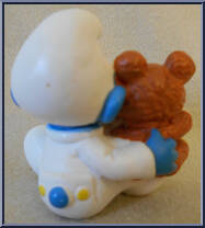 Baby Smurf (Teddy Bear) from Smurfs - Baby Smurfs manufactured by Peyo [Loose]