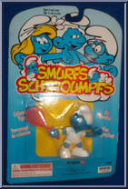 Tennis Smurf from Smurfs - Basic Series manufactured by Peyo [Front]