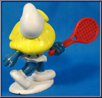 Smurfette (Tennis) from Smurfs - Smurfettes manufactured by Peyo [Loose]