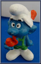 Tyrolese Smurf from Smurfs - Basic Series manufactured by Peyo [Loose]
