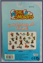 Umbrella Smurf from Smurfs - Basic Series manufactured by Peyo [Back]