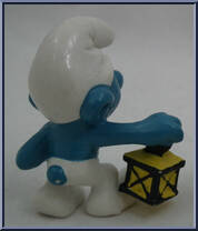 Watchman Smurf from Smurfs - Basic Series manufactured by Peyo [Loose]