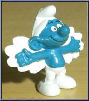 Wings Smurf from Smurfs - Basic Series manufactured by Peyo [Loose]