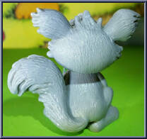 Chitter Squirrel from Smurfs - Basic Series manufactured by Schleich [Loose]