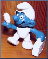 First Aid Smurf from Smurfs - Basic Series manufactured by Schleich [Loose]