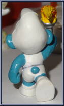 Torchbearer Smurf from Smurfs - Basic Series manufactured by Schleich [Loose]