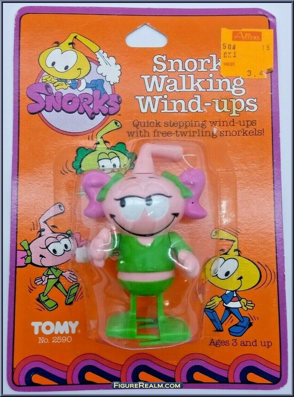 Casey - Snorks - Walking Wind-Ups - Tomy Action Figure