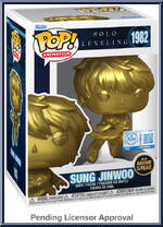 Sung Jinwoo (Gold) from Solo Leveling - Pop! Vinyl Figures manufactured by Funko [Front]
