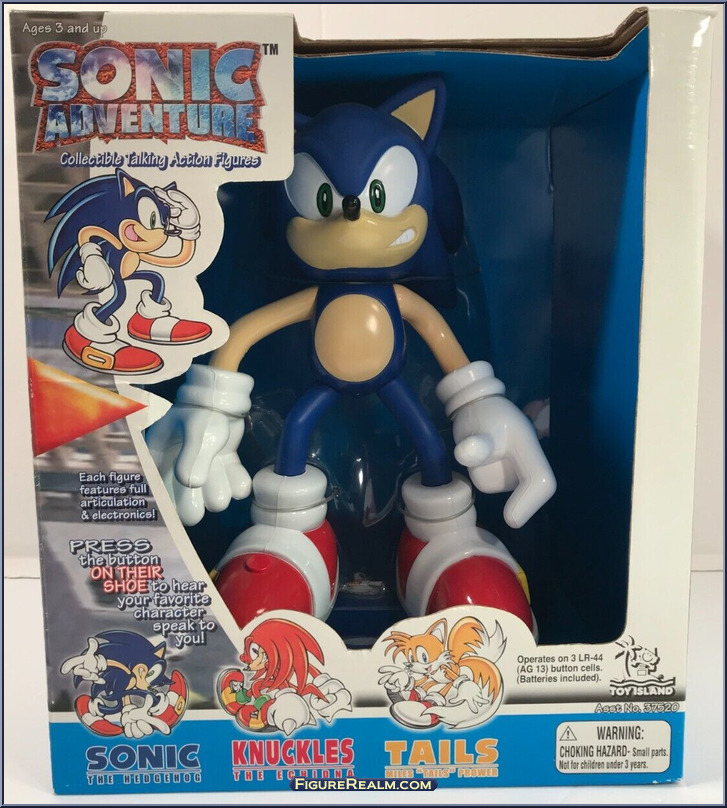 Sonice the Hedgehog - Sonic Adventure - 10 Figures - Toy Island