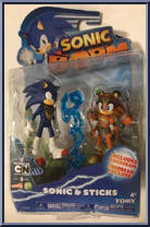 Sonic & Sticks Action Figure