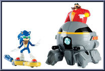 Sonic vs. Dr. Eggman Action Figure