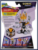 Tails Nine (New Yoke City) from Sonic Prime - Wave 1 manufactured by Jakks Pacific [Back]