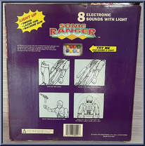 White Ranger from Sonic Ranger - Electronic Sounds manufactured by Soma [Back]