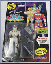 White Ranger (Diamonds) from Sonic Ranger - Light Up manufactured by Soma [Front]