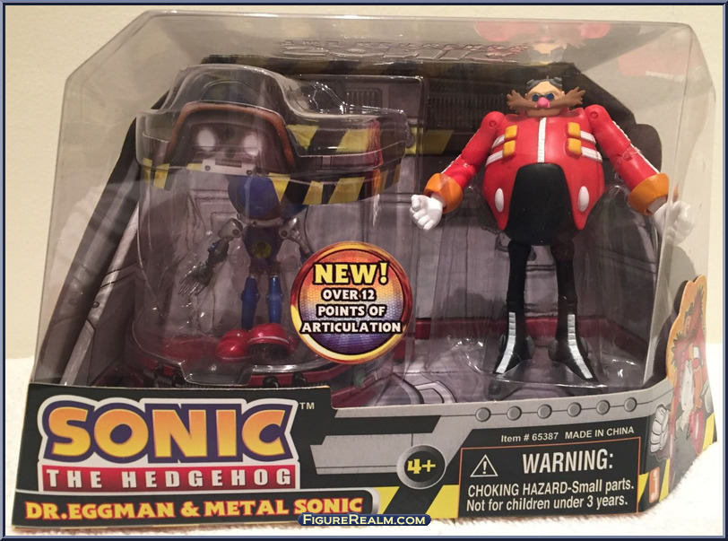 Sonic The Hedgehog Sonic & Metal Sonic Action Figure 2-Pack 