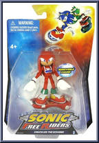 Knuckles the Echidna from Sonic the Hedgehog - Free Riders manufactured by Jazwares [Front]