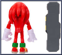 Knuckles from Sonic the Hedgehog 2 - Basic Series manufactured by Jakks Pacific [Loose]