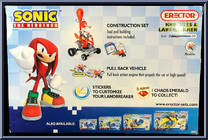 Knuckles & Landbreaker from Sonic the Hedgehog - Basic Series manufactured by Erector [Back]