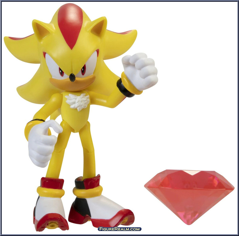 Super shadow with chaos emerald sonic the hedgehog basic series