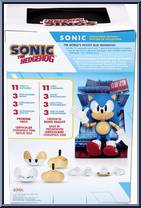 Sonic the Hedgehog from Sonic the Hedgehog - Collector's Edition manufactured by Jakks Pacific [Back]