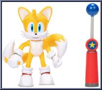 Tails (with Checkpoint) from Sonic the Hedgehog - Basic Series manufactured by Jakks Pacific [Loose]
