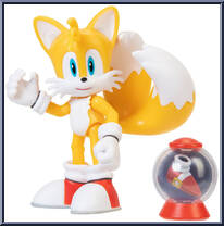 Tails (with Fast Shoe) from Sonic the Hedgehog - Basic Series manufactured by Jakks Pacific [Loose]