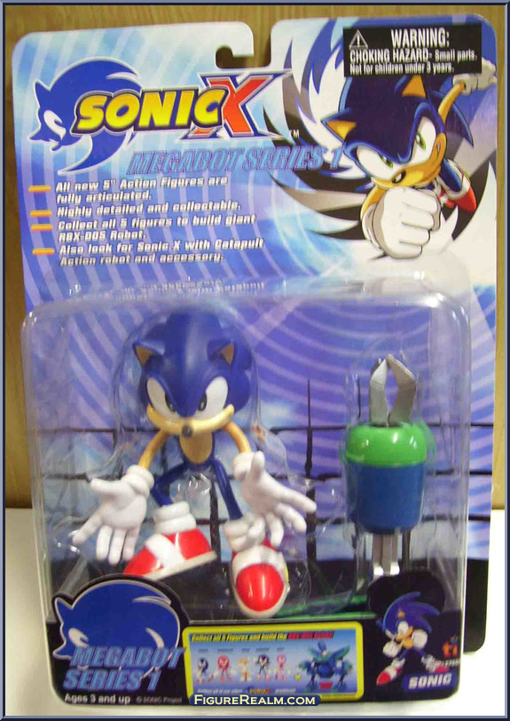 Sonic X Megabot Series 1 Sonic #1 5 Action Figure