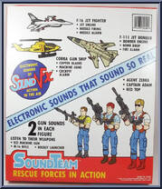 Max Shado vs Red Top from Sound Squad - Box Sets manufactured by Toy Island [Back]