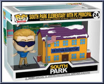 South Park Elementary with PC Principal from South Park - Pop! Towns manufactured by Funko [Front]