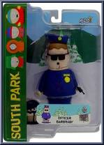 Officer Barbrady from South Park - Series 1 manufactured by Mezco [Front]