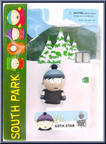 Stan (Goth) from South Park - Series 4 manufactured by Mezco [Front]