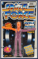 Space Alien (Orange / Purple Clothes) from Space Force - Bendable Figures manufactured by Ja-Ru [Front]