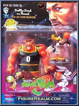Daffy Duck / Pound - Space Jam - Basic Series - Playmates Action Figure