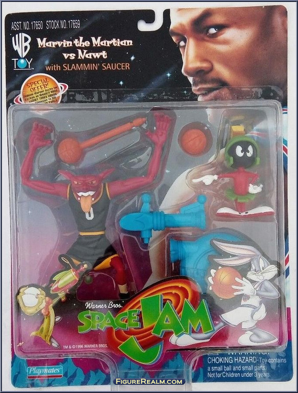 Marvin the Martian / Nawt - Space Jam - Basic Series - Playmates Action ...