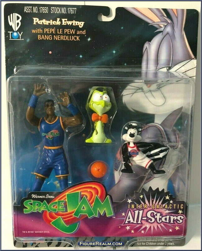 Space Jam - Patrick Ewing with Pepe Le Pew and Bang Nerdluck: Home