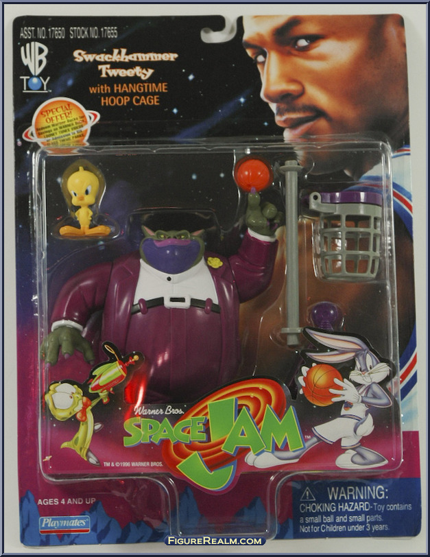 Swackhammer / Tweety - Space Jam - Basic Series - Playmates Action Figure