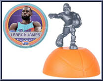 Lebron James (Finger) (Silver) from Space Jam - A New Legacy - Mini Figures manufactured by Moose Toys [Loose]