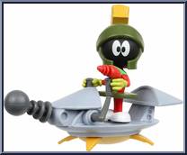 Marvin the Martian (with Spaceship) from Space Jam - A New Legacy - Basic Series manufactured by Moose Toys [Loose]