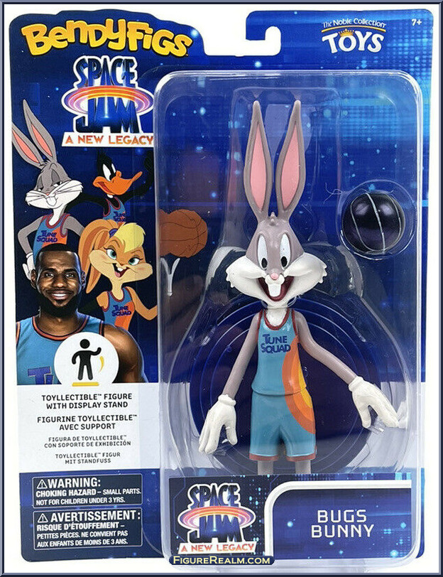 Bugs Bunny - Space Jam - A New Legacy - BendyFigs - Noble Toys Action ...
